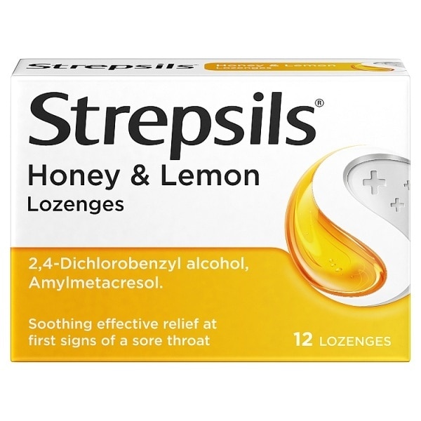 Strepsils Honey Lemon 12s