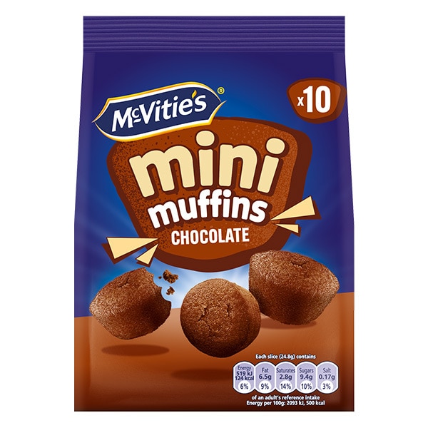 Mini Chocolate Cake 10 X 100G