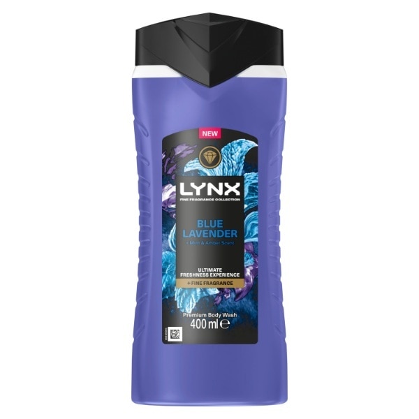 LYNX BLUE LAVENDAR SHOWER GEL MEN 400ML.
