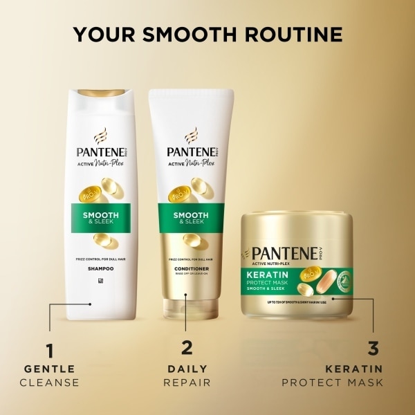 Pantene Pro-V Smooth Sleek Shampoo 750ml