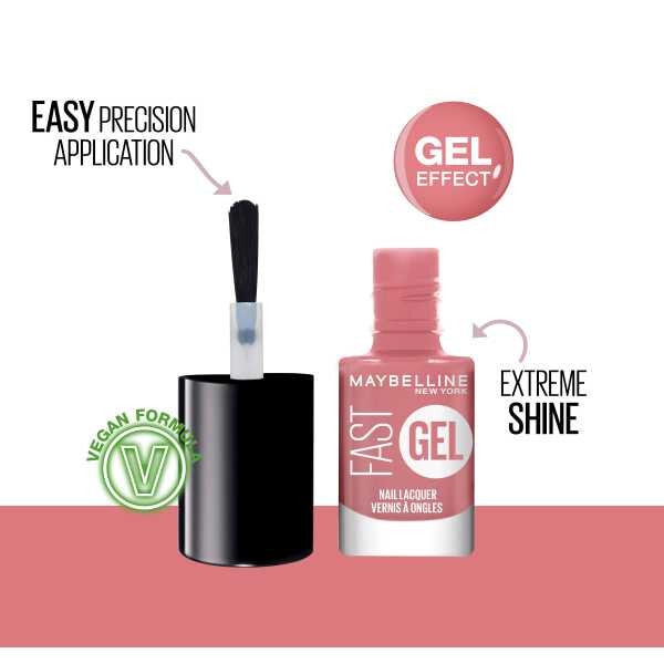 Maybelline Fast Gel Nail Polish Twisted Tulip 5