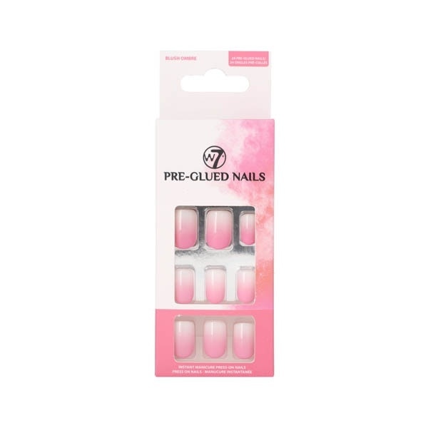 W7 Pre-Glued Nails - Blush Ombre