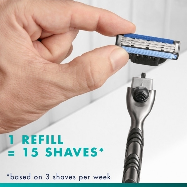 Gillette Mach3 Starter Kit 4 Blade 8s