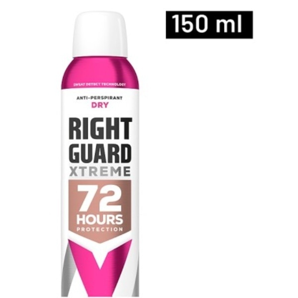 Right Guard Xtreme Female Dry Anti-Perspirant Deo 150ml