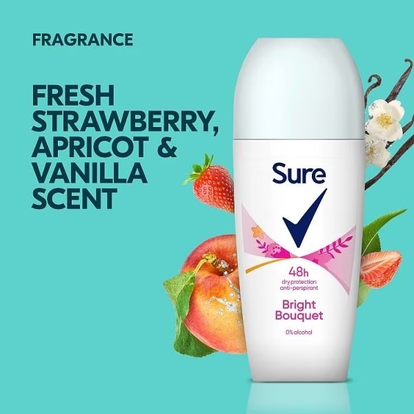 Sure Bright Bouquet Roll On 50ml