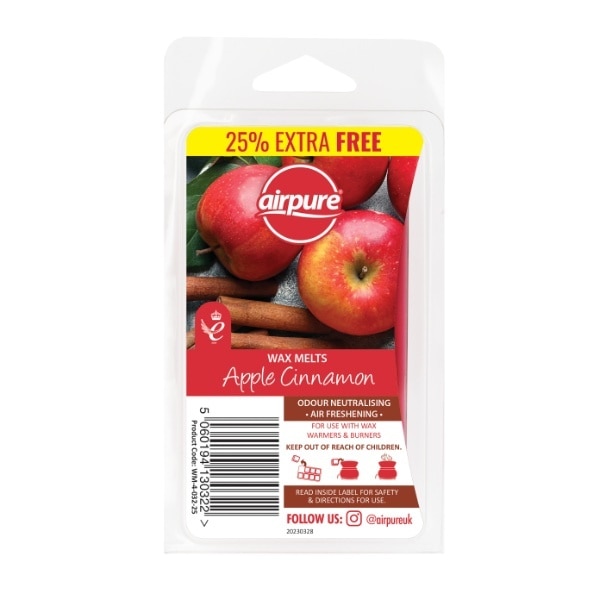 Airpure Wax Melts Apple Cinnamon 68g