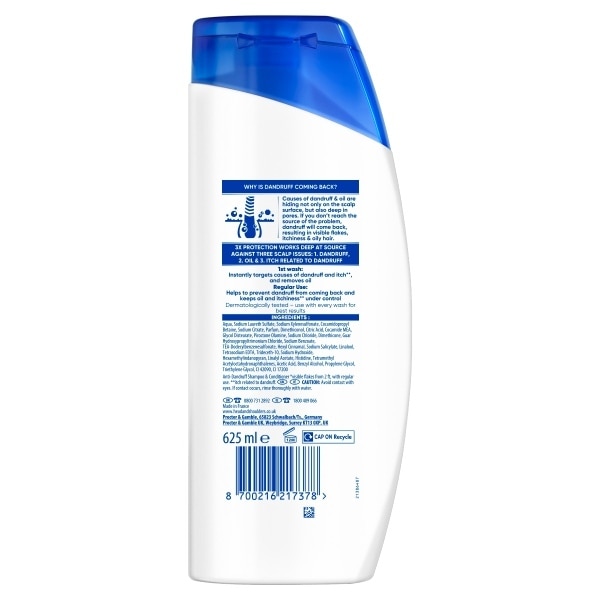 Head & Shoulders Classic 2In1 Anti Dandruff Shampoo 625Ml Rf