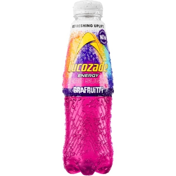 Lucozade Energy Zero - Grafruitti 500Ml