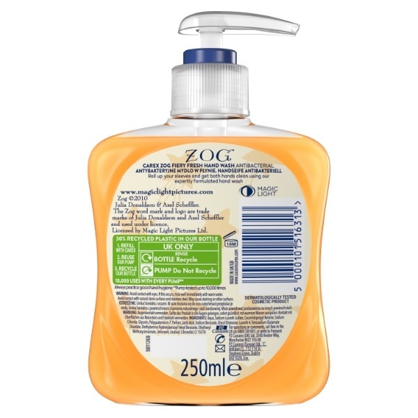 Carex Zog Edition Handwash 250ml