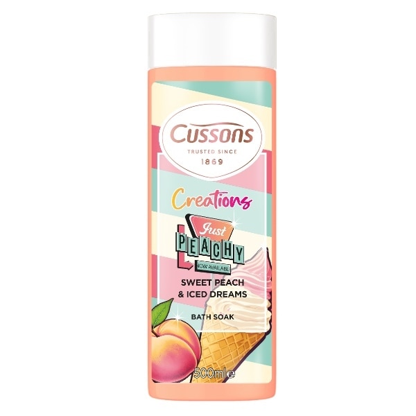 Cussons Creations Just Peachy Bath Soak 500ml