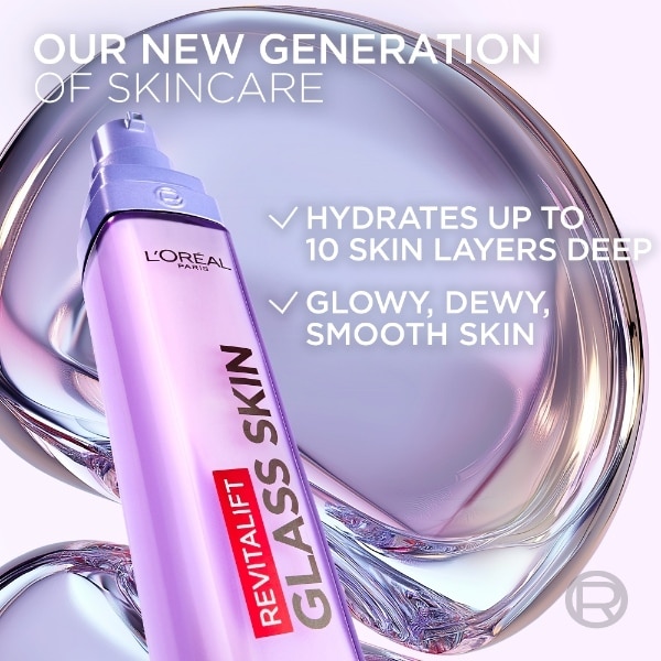 Loreal Revitalift Filler Glass Skin Moisturiser
