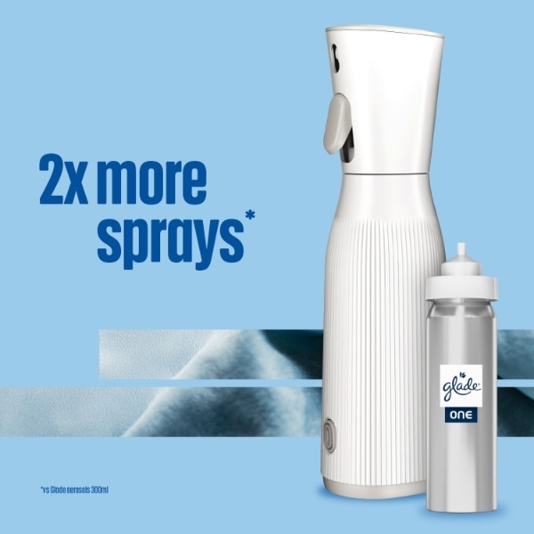 Glade One Room Spray Starter Kit Linen