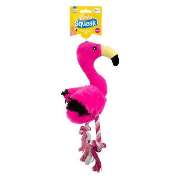 Cooper & Pals Animal Plush Toy Flamingo