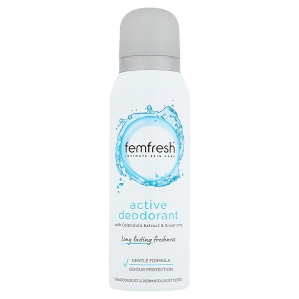 Femfresh Ult/Care Active Fresh Deodorant 125ml