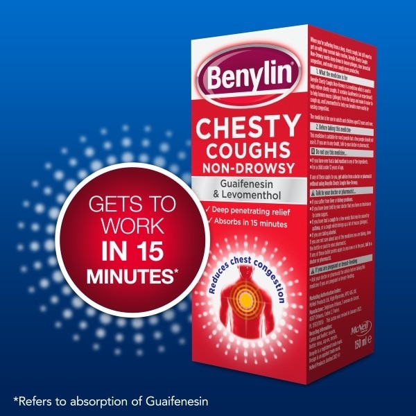 Benylin Chesty Non Drowsy 300ML