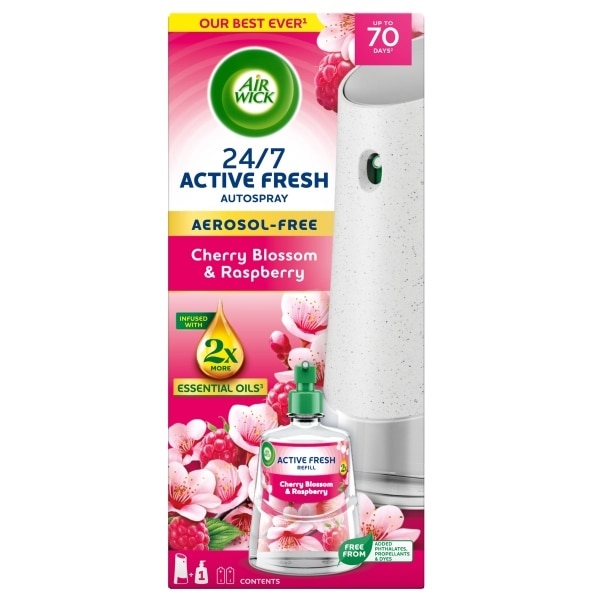 Airwick Active Fresh Starter Kit Cherry Blossom