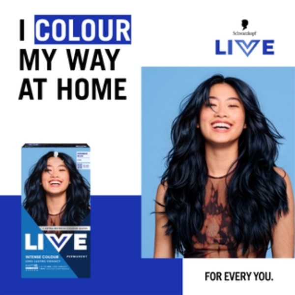 Live Intense Colour 090 Cosmic Blue