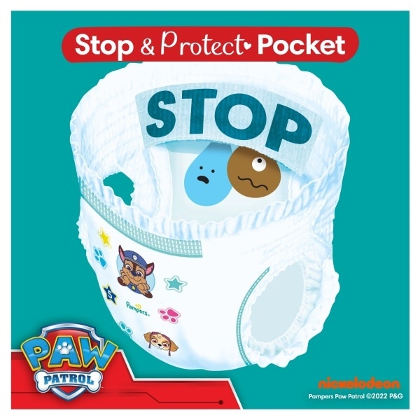 Pampers Baby-Dry Nappy Pants Paw Patrol Edition Size 6, 19
