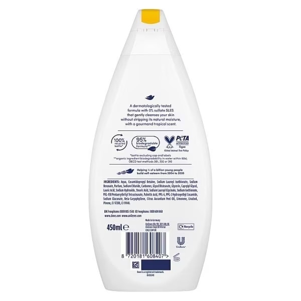 Dove Body Wash Creamy Indulge 450ml