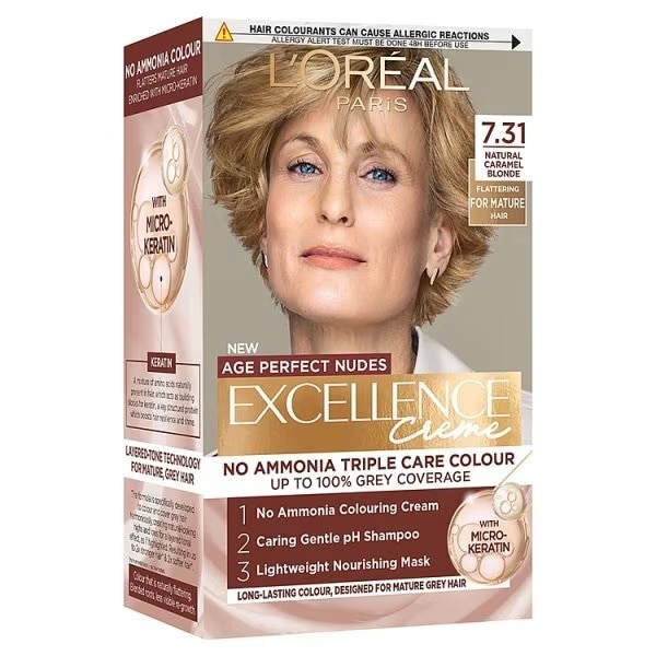 L'Oreal Excellence Age Perfect Blonde Caramel 731