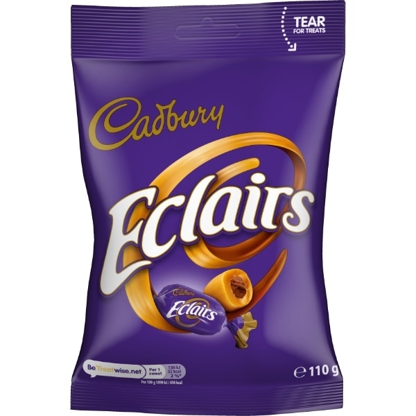 Cadbury Chocolate Eclairs 110g