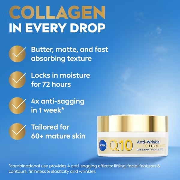 Nivea Anti-Wrinkle 60 Collagen Butter