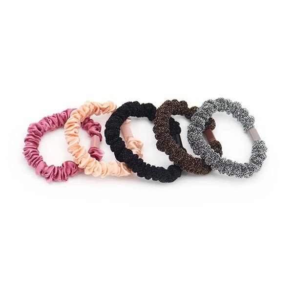 Mini Scruncies - Pink 5 Pack
