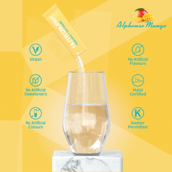 Nutriburst Hydration + Gut Health  7 Sachet Sticks