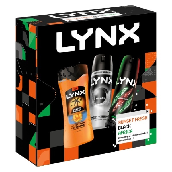 Lynx All Stars Trio Gift Set