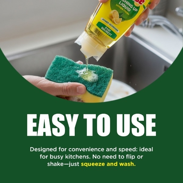 Elbow Grease Stand Up Lemon Washing Up Liquid 450ml
