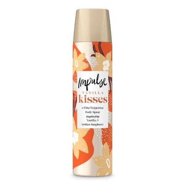 Impulse Vanilla Kisses Body Spray 75ml