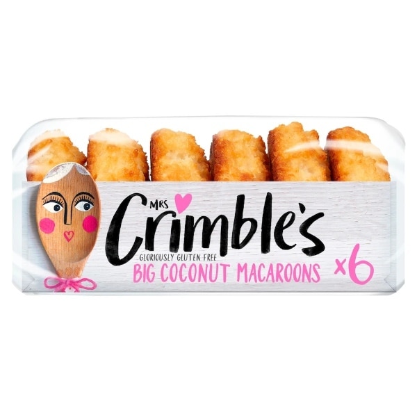 Mrs Crimbles Gluten Free Coconut Macaroons 180g