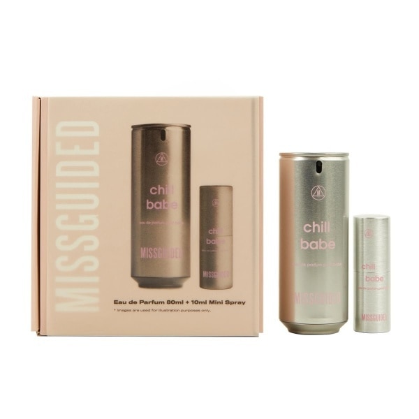 Missguided Set Chill Babe 80ml 10ml EDP