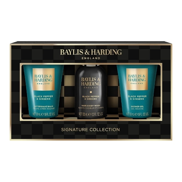 Baylis & Harding Black Pepper & Ginseng Men's Luxury Trio