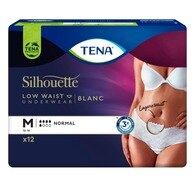 Tena Silhouette White M X12