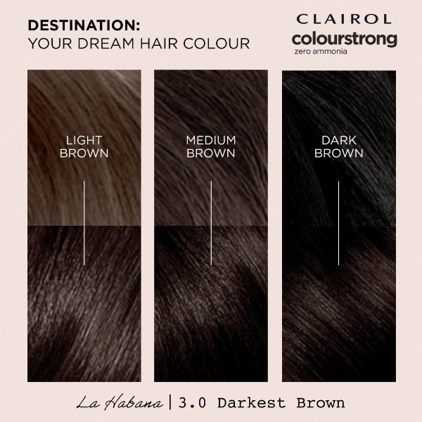 Clairol Color Strong No Ammonia Darkest Brown
