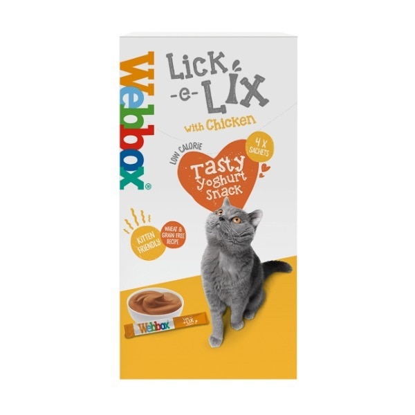 Webbox Lick-E-Lix Chicken 4 X 15g