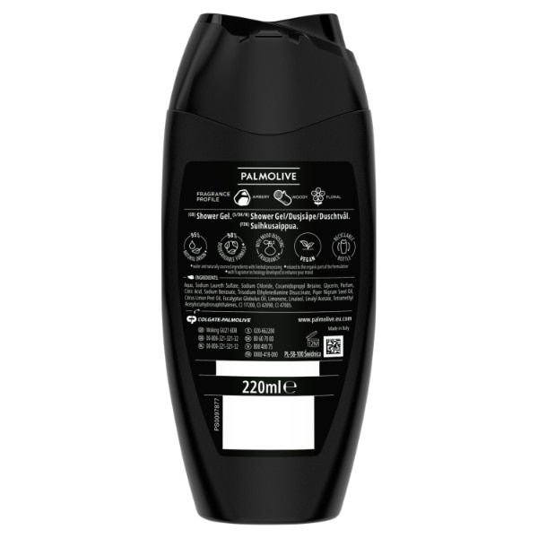 Palmolive Mens Charge Up Showergel 220ml