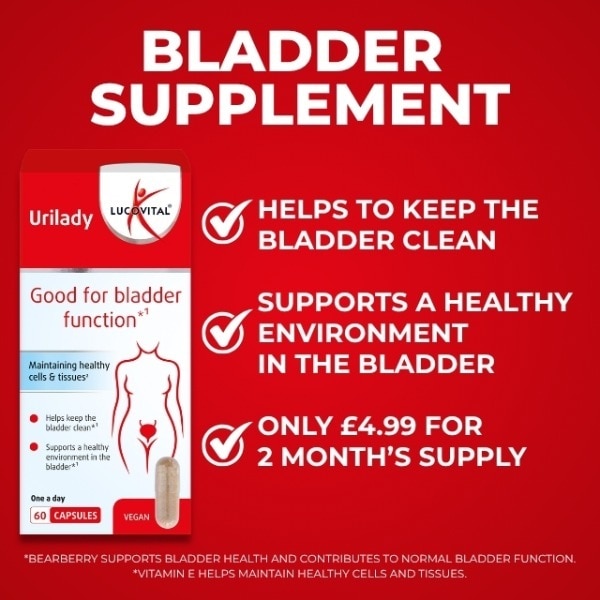 Lucovital Urilady Bladder Supplement 60s
