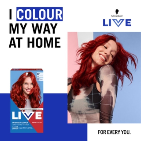 Live Intense Colour 035 Real Red