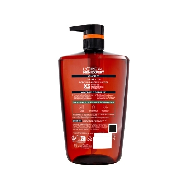 Me Barber Club Shower Cedarwood 1L