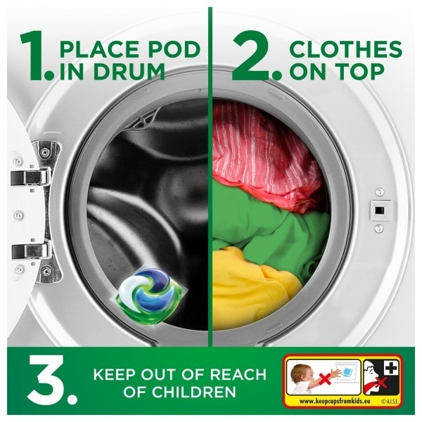 Ariel Pods Febreze 50 Pack