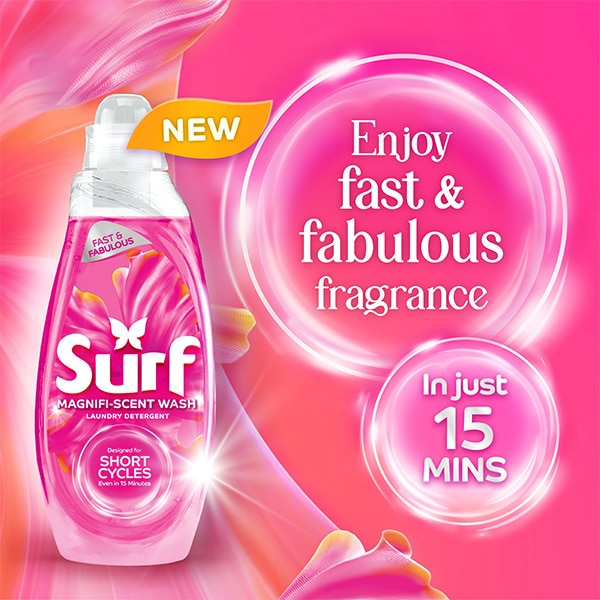 Surf Magnifi-Scent Wash Floral Fusion Detergent 2X31w