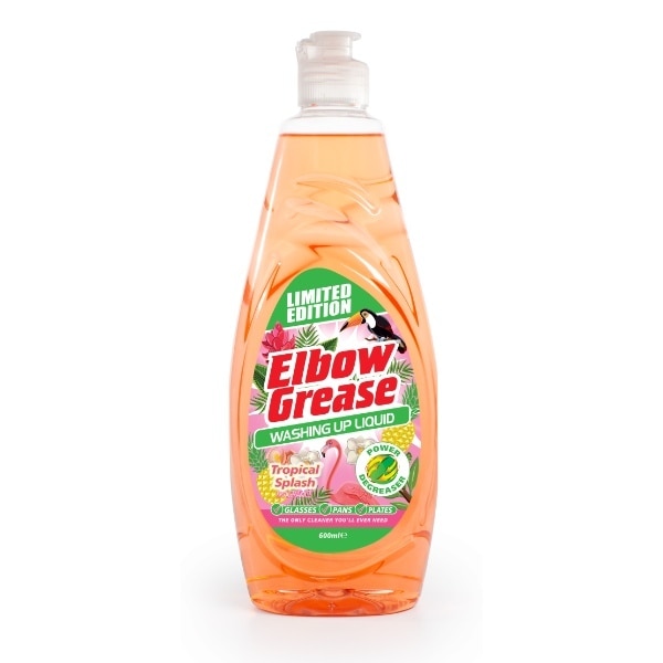 Elbow Grease Washing Up Liquid Tropical 600ml