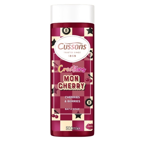Cussons Creations Mon Cherry Bath Soak 500Ml