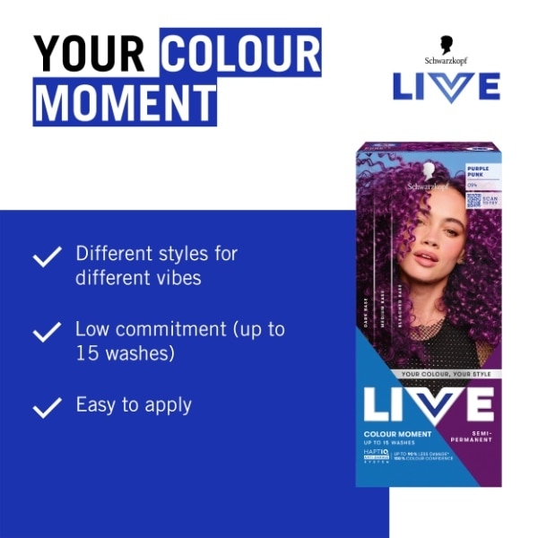 Live Colour Moment 094 Purple Punk
