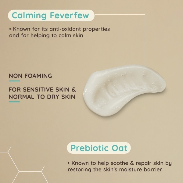 Aveeno Face Calm Restore Cleanser 200ml