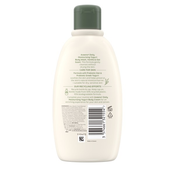 Aveeno Vanilla & Oats Body Wash 300ml