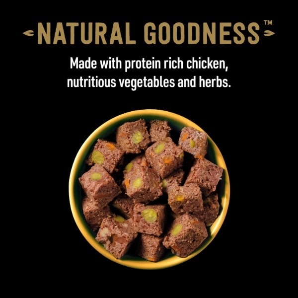 Cesar Natural Goodness Tin Chicken In Loaf 400G