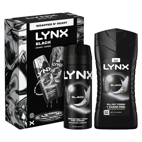 Lynx Duo Black Gift Set